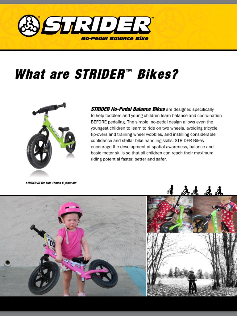 strider bike stickers